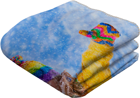 Sherpa Photo Blanket - Sherpa Throw (480x370), Png Download