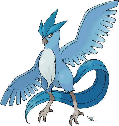Pokemon Articuno (451x478), Png Download