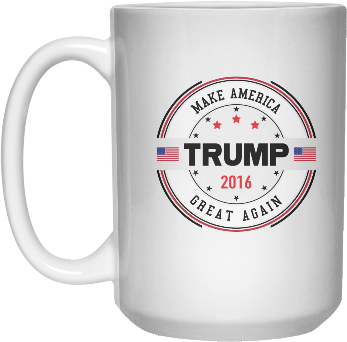 Donald Trump Make America Great Again Mug - Warranty (1155x1155), Png Download