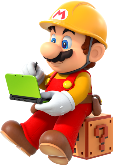 Mario Maker Png - Super Mario Maker Png (366x535), Png Download
