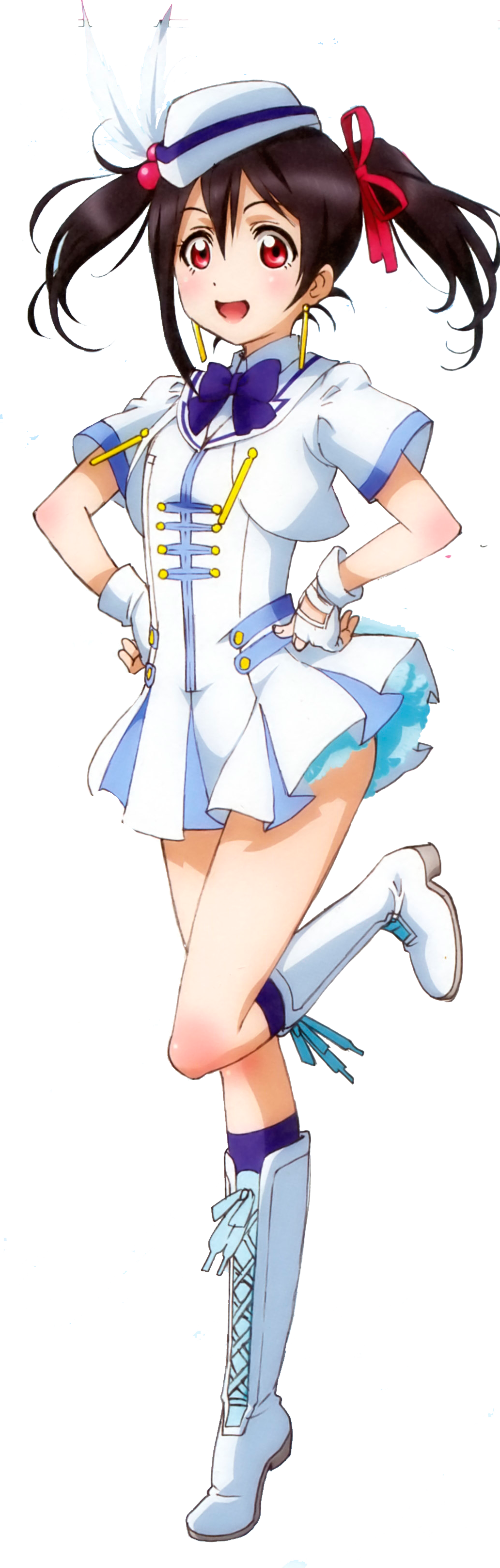 Ll Renders Nico Wonderful Rush - Love Live Nico Wonderful Rush (1032x3234), Png Download