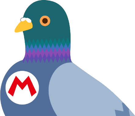 Coo - Yamamura Mario Maker (442x378), Png Download