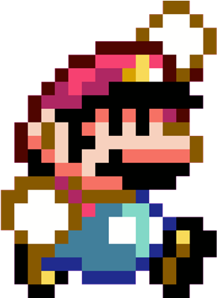 One Of These Differences Is The Fact That It's Harder - Mario Bros Pixel Art (420x420), Png Download