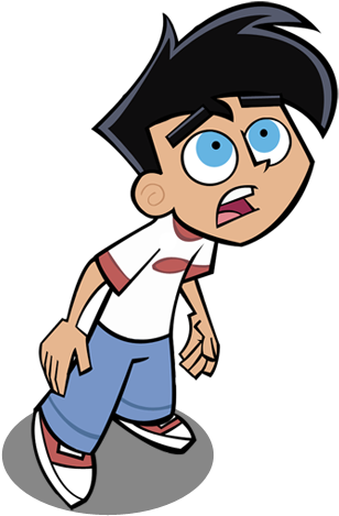 Danny Fenton Vector By Tailzkipzigona - Danny Phantom Normal (340x502), Png Download