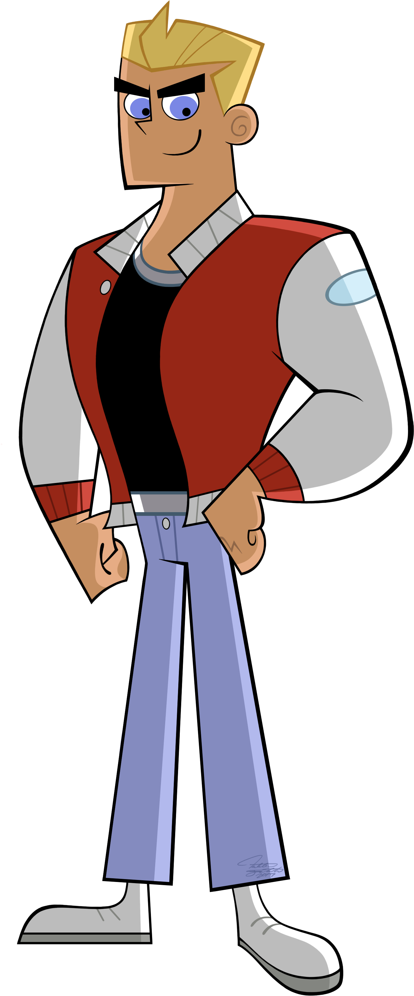 Sc Dash Baxter Profile - Danny Phantom Possess Dash (1918x3628), Png Download