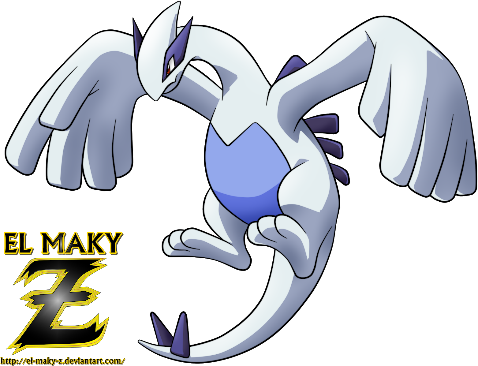 Lineart Lugia - - Pokemon Lugia (1600x1246), Png Download