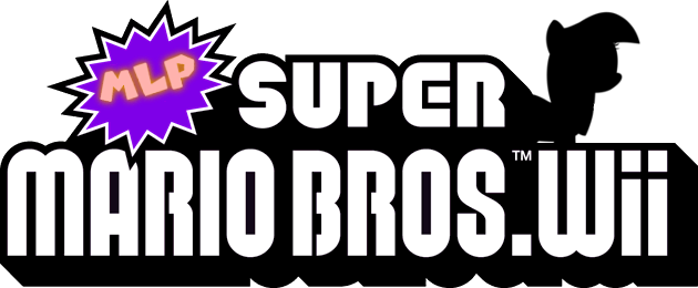 Ponylogo - New スーパー マリオ ブラザーズ Wii (630x260), Png Download