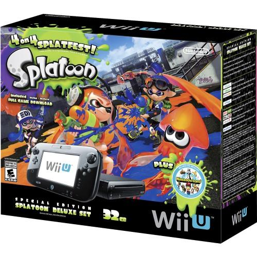 Auction - Wii U Splatoon Deluxe (1000x1000), Png Download