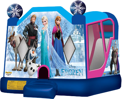 Frozen Bounce House - Frozen Jumping Castle Adelaide (426x346), Png Download