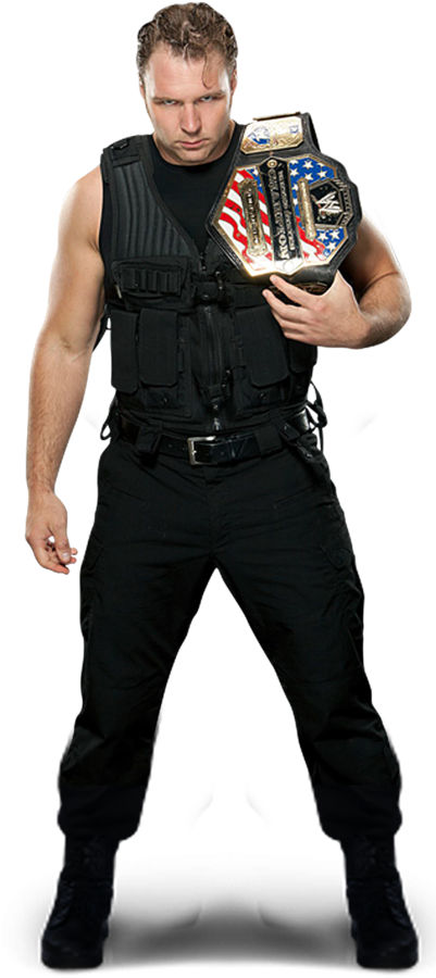Dean Ambrose Pose - Dean Ambrose Full Body (400x919), Png Download
