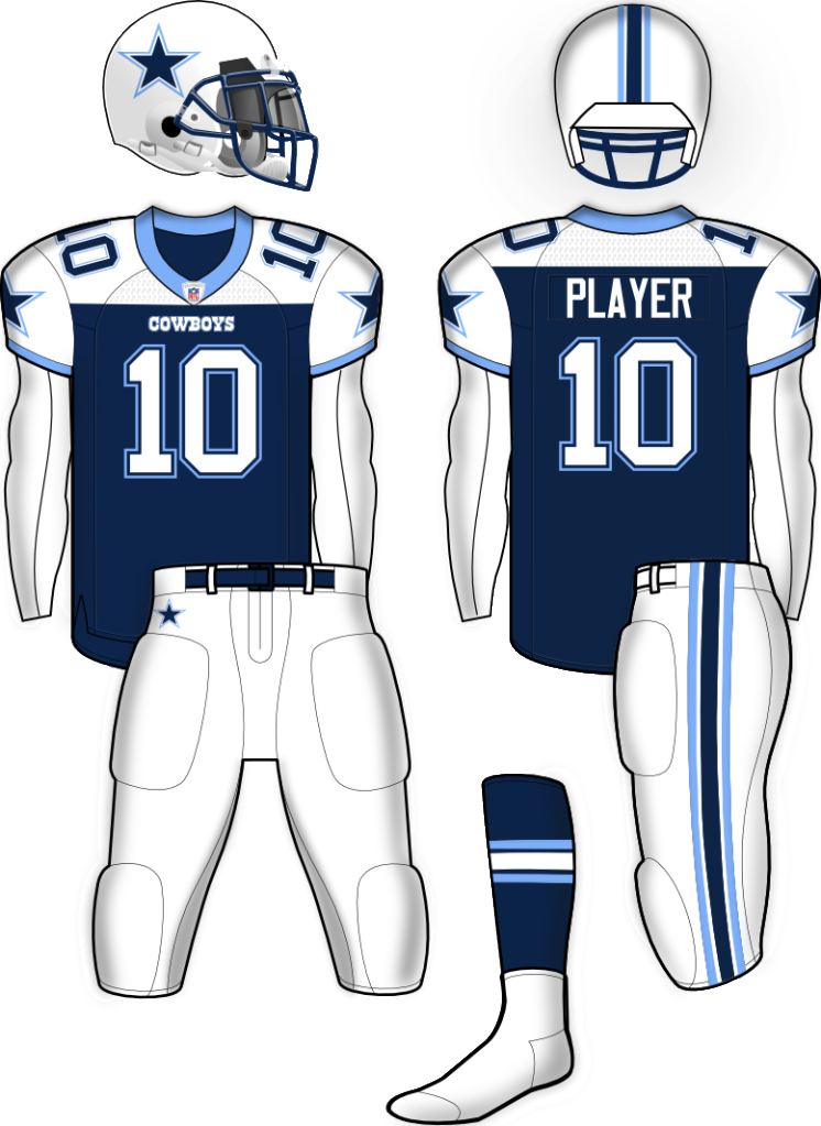 Cowboyshome - Dibujo De Jersey Fut Americano (746x1023), Png Download