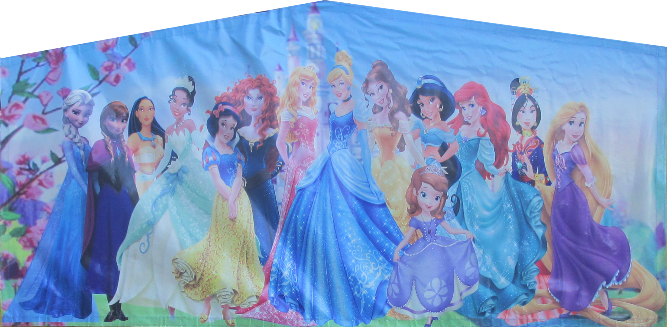 Theme Princess - Ariel Royal Debut - Disney Lifesize Standup Poster (2207x1084), Png Download