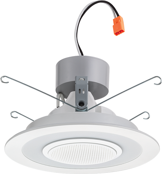 Key Features - Lithonia Speaker Light (1144x564), Png Download