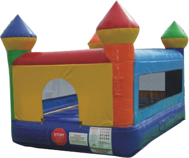Small Bounce House - Tentandtable Indoor Castle Bounce House - 8-ft. Clearance (650x544), Png Download