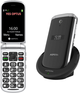 Aspera F28 3g Flip Phone (600x315), Png Download