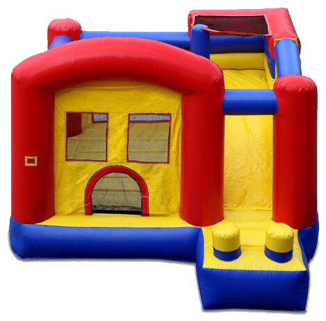 Ultra Commercial Combo - Inflatable Castle (650x485), Png Download