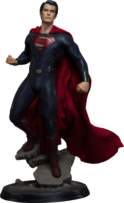 Dc Comics Premium Format™ Figure Man Of Steel - Dc Comics Premium Format Figure (480x783), Png Download