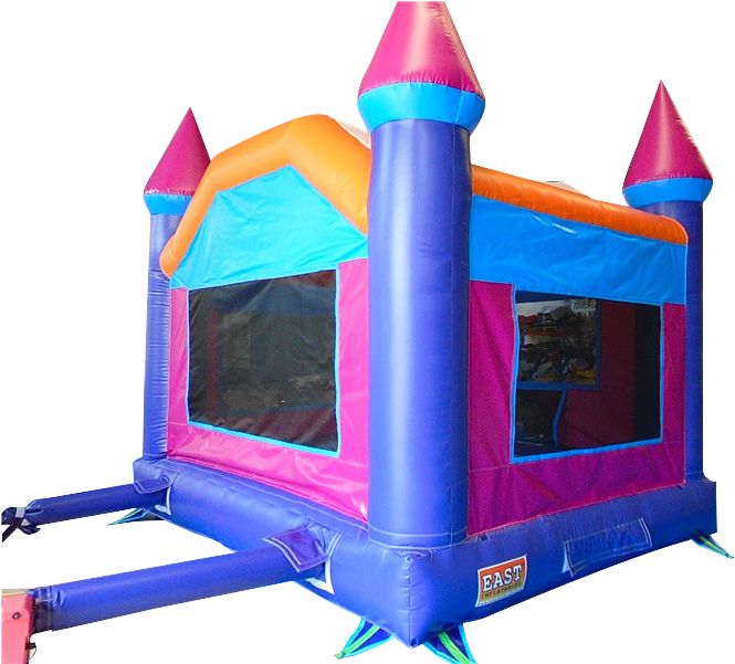 Castle Bounce House - Inflatable (720x600), Png Download