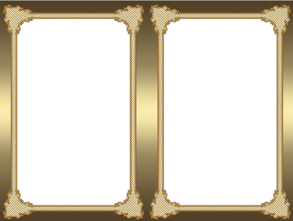 Gold Frames - Грамота Участия В Благотворительной Акции (600x452), Png Download