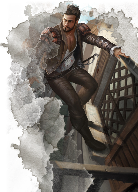 Unflinching Bravado - Rogue Bard (500x667), Png Download