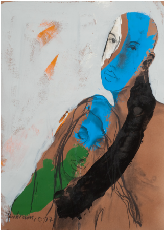 Bahram Hajou - Painting (320x600), Png Download