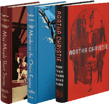 The Agatha Christie Set - The Folio Society (400x440), Png Download
