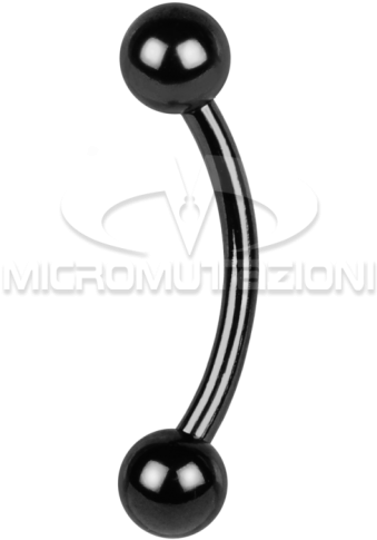 Eyebrow Piercing Png - Barbell (555x555), Png Download