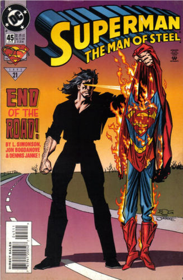 Купете Comics 1995-06 Superman - Superman (425x425), Png Download