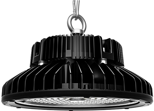 Black Led High Bay Light Fixtures - Light-emitting Diode (833x435), Png Download