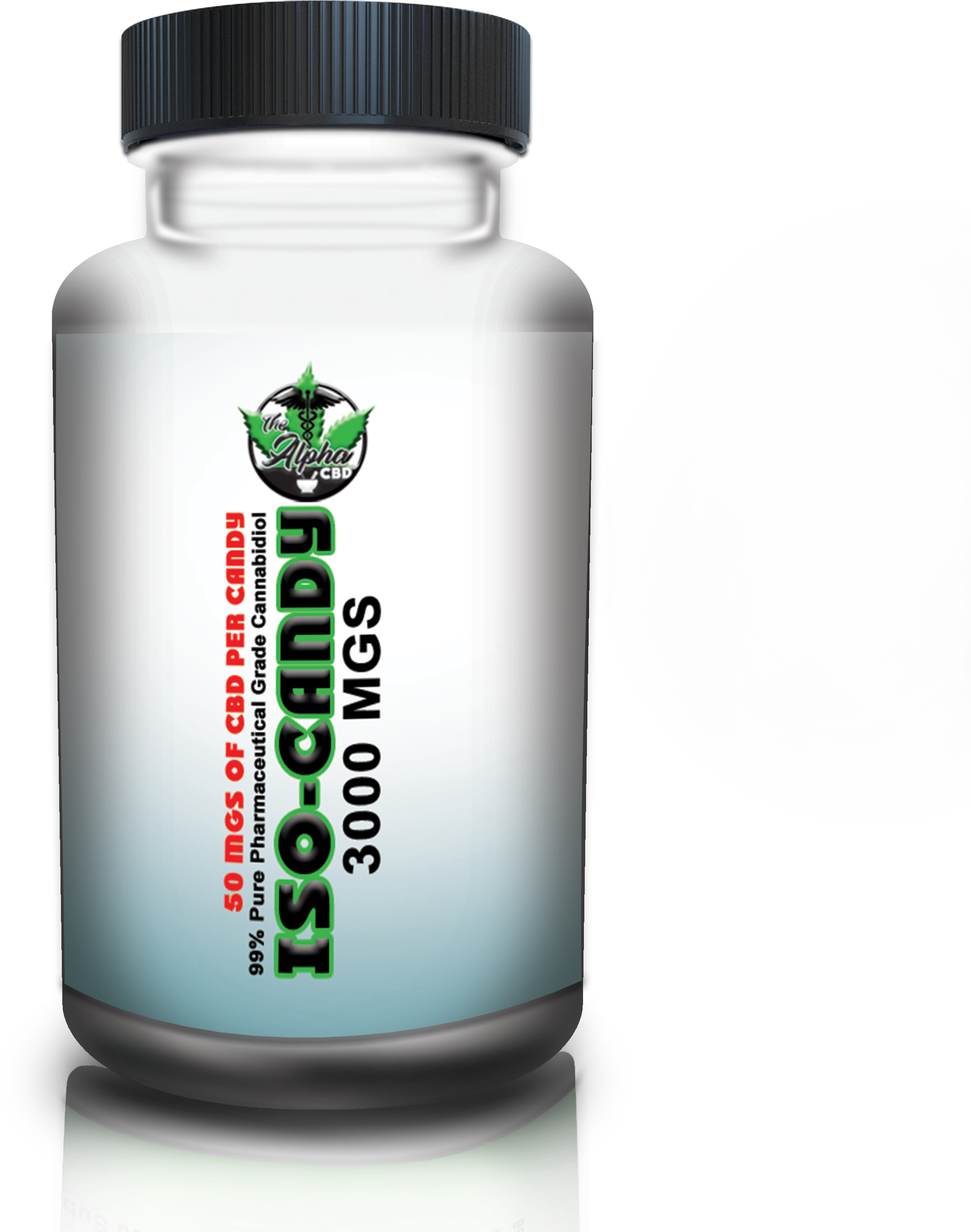 Medical Cannabis Candy - Cannabidiol (3000x3000), Png Download