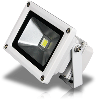 New Led Flood Lights Outdoor Regarding Led Light White - Led Flood Light White (350x350), Png Download