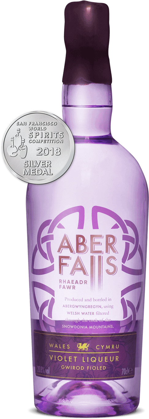 A Journey Through Timeviolet Liqueur - Aber Falls Violet Gin (570x1367), Png Download