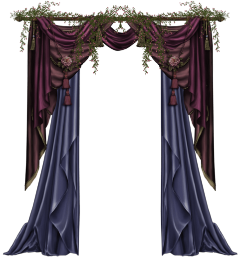 Free Png Curtains Png Pic Png Images Transparent - Gothic Curtains Transparent Background (480x640), Png Download