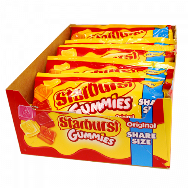 Starburst Gummies Original Share Size - Starburst Original Gummies Candy Share Size Pack, 3.5 (600x600), Png Download