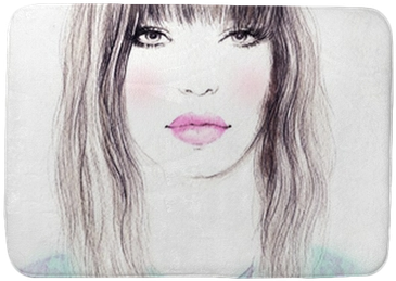 Woman Portrait - Garden (400x400), Png Download