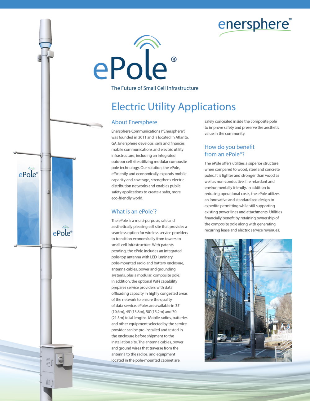 Enersphere Sellsheet Utility - Banner (1000x1294), Png Download