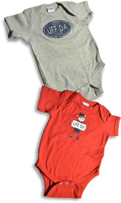 "lil' Norskie" T-shirt Style Baby Onesie, Lt - Orange (417x749), Png Download