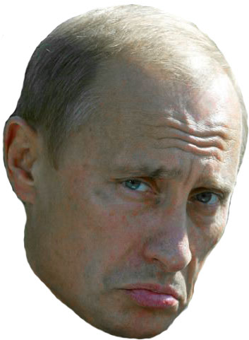 Msm On Putin - Vladimir Putin Sad Face (411x493), Png Download