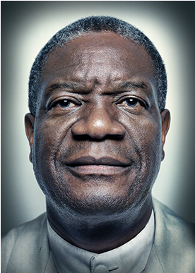 And I Always Go There First - Platon Denis Mukwege (579x386), Png Download