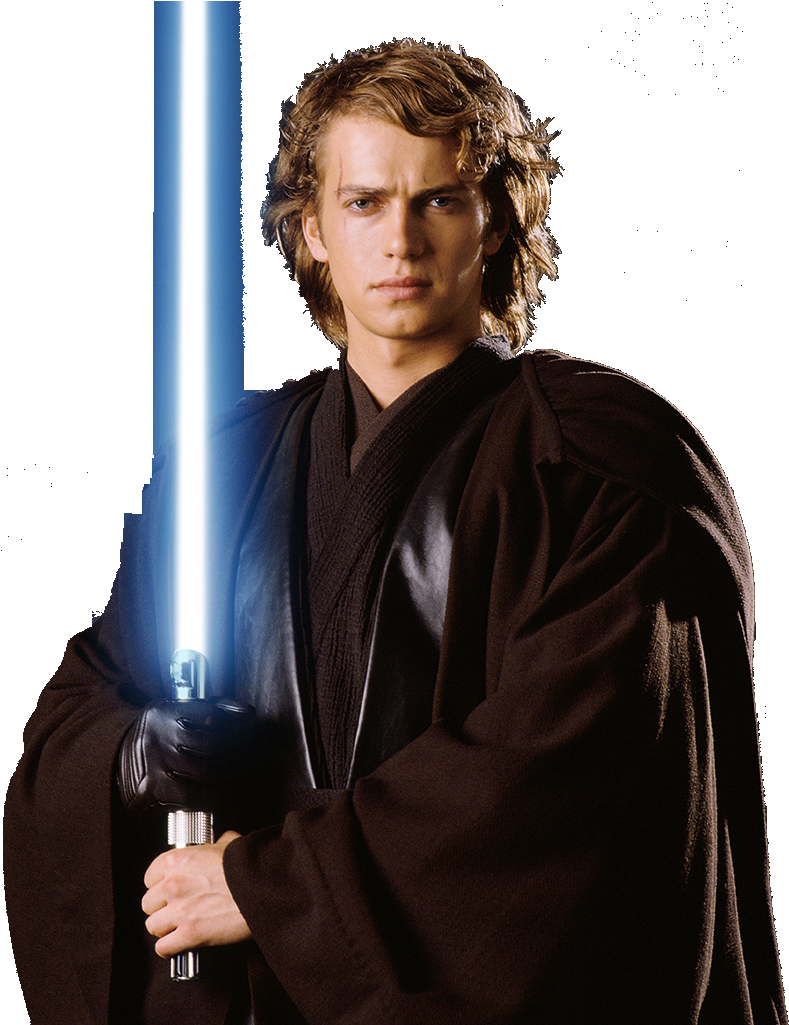 Anakin Skywalker Rotsrender - Darth Vader Before He Was Evil (795x1024), Png Download