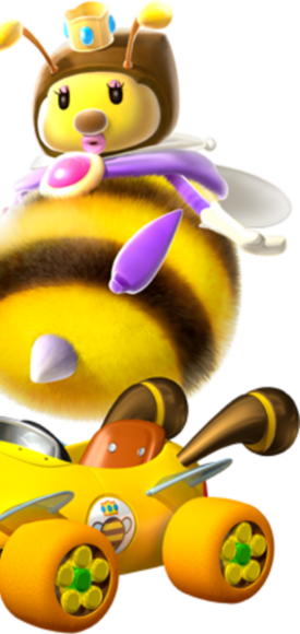 We Really Need This Bee Beauty Back In The Well Known - Honey Queen Bee Mario Kart (275x580), Png Download