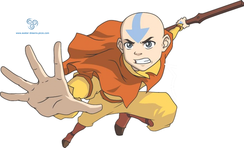 Aang Png Image Background - Avatar Aang (1024x620), Png Download