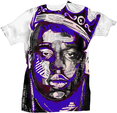 Big Space Jam All Over Tee - Notorious B.i.g., The: Duets-the Final Chapter Cd (480x480), Png Download