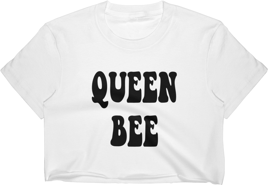 Queen Bee Crop - Active Shirt (1000x1000), Png Download