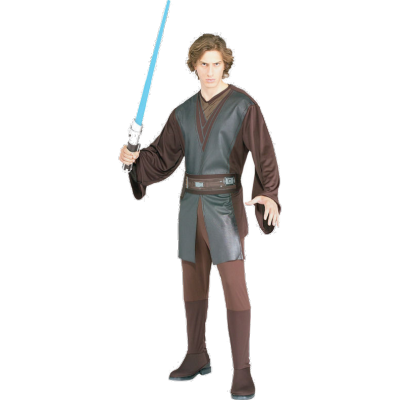 3 H S Anakin Skywalker - Star Wars Anakin Skywalker Adult Costume (400x400), Png Download