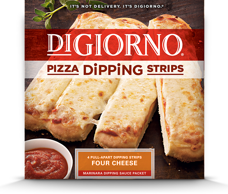 Digiorno Pizza Dipping Strips Pepperoni (750x640), Png Download