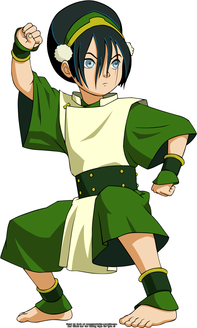 The Last Airbender Toph Hoodie - Avatar The Last Airbender Toph Beifong Cosplay Costume (782x1265), Png Download