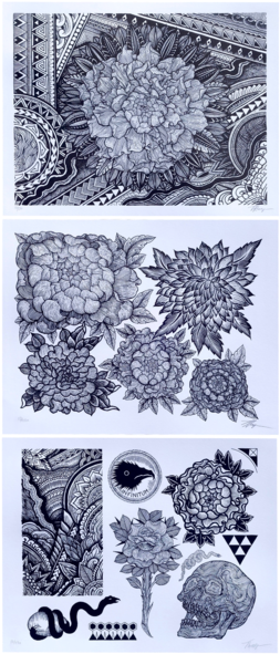 Letterpress Flash Set - Letterpress Printing (600x600), Png Download