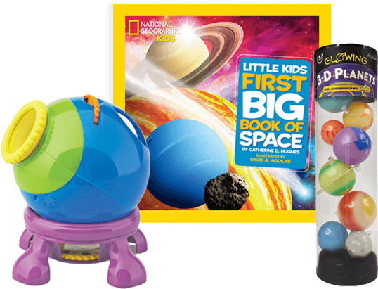 First Big Book Of Space (750x505), Png Download