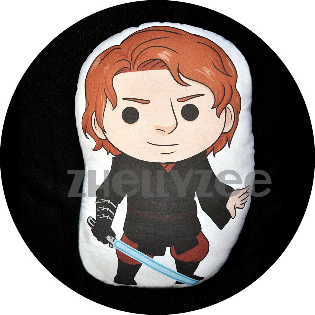 Anakin Skywalker Pillow Plush - Star Wars (1050x1050), Png Download